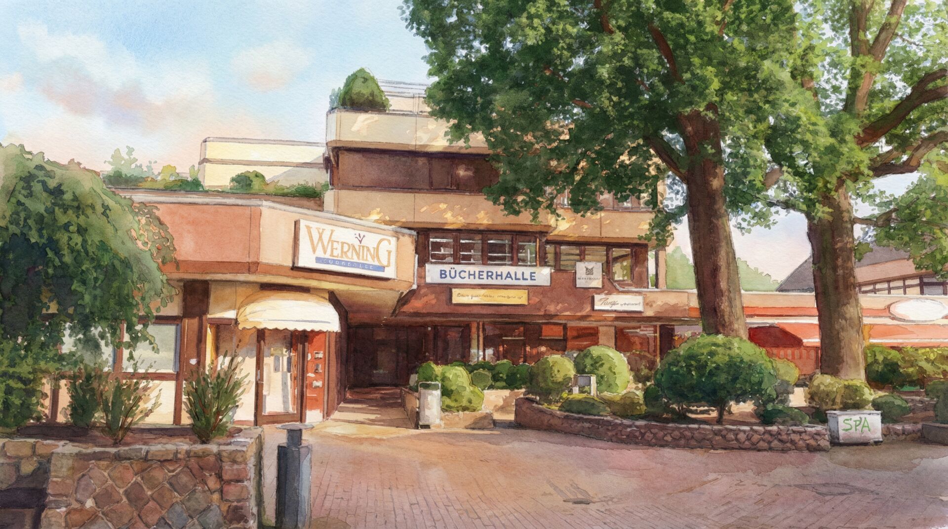 Die Bücherhalle Volksdorf